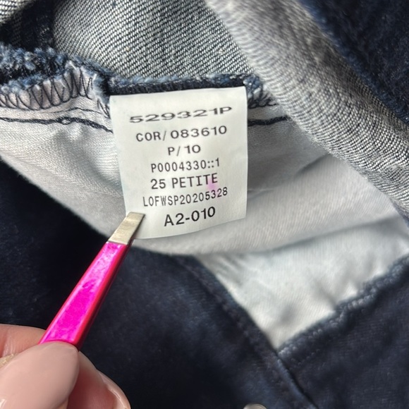 Loft Skinny Slim Pocket Jeans Style 529321 Size 25P EUC - Picture 5 of 10